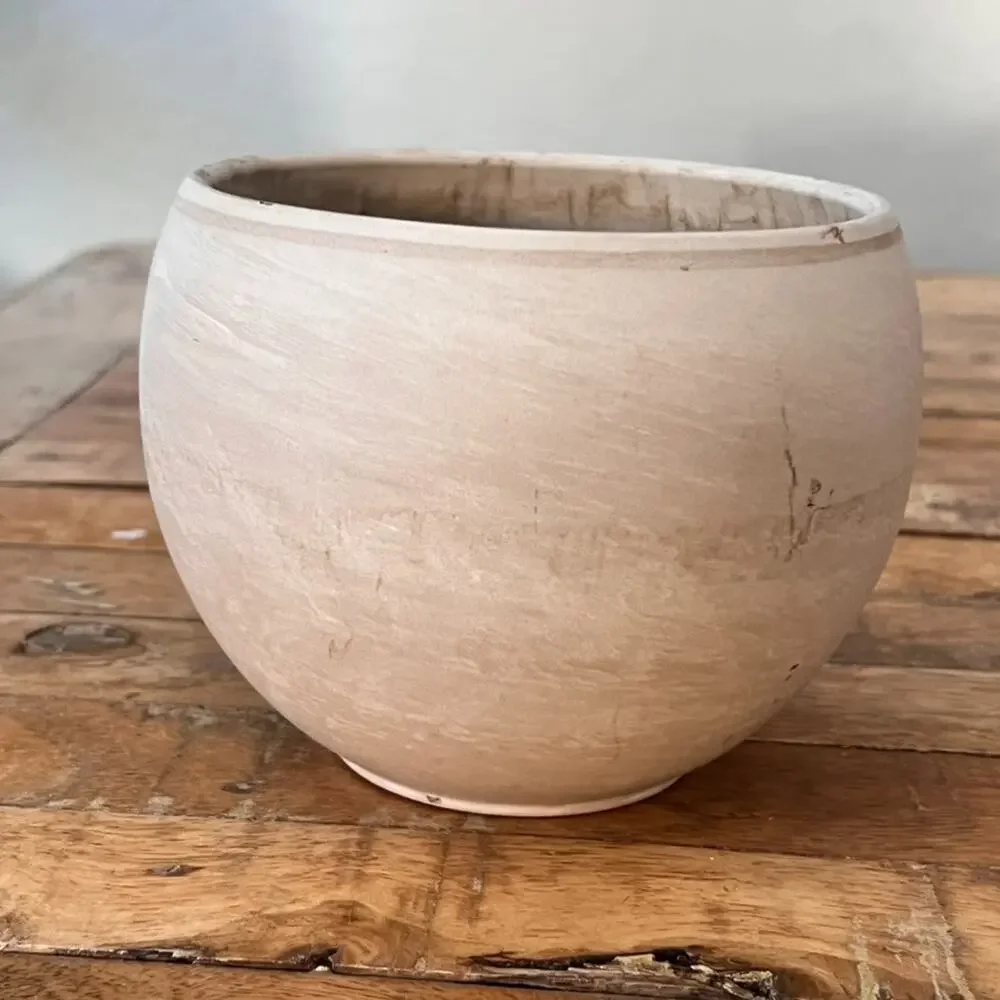 Luna Sphere Pot Planter Granite Made In Germany Modern Minimalist